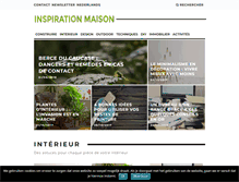 Tablet Screenshot of inspiration-maison.be